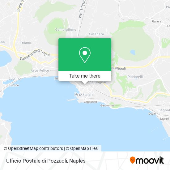 Ufficio Postale di Pozzuoli map