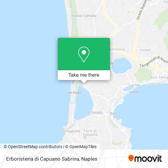 Erboristeria di Capuano Sabrina map