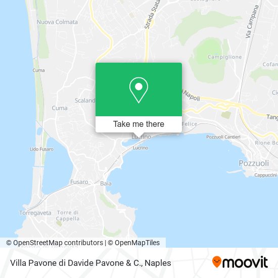 Villa Pavone di Davide Pavone & C. map