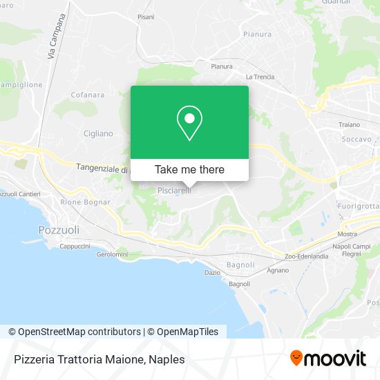 Pizzeria Trattoria Maione map