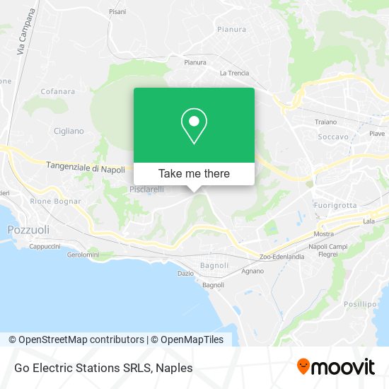 Go Electric Stations SRLS map