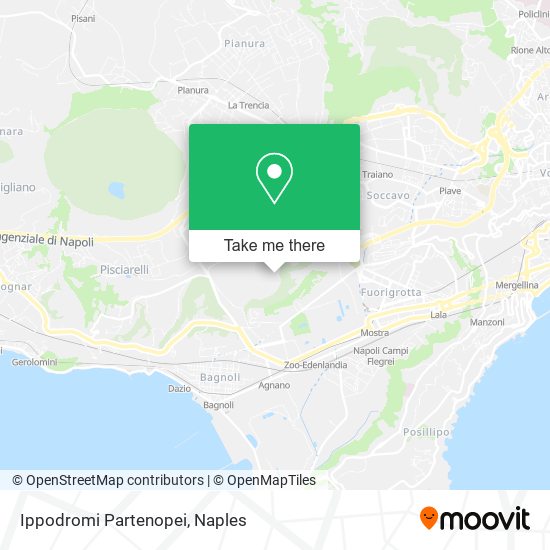 Ippodromi Partenopei map