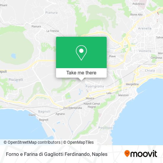 Forno e Farina di Gagliotti Ferdinando map