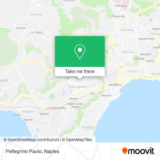 Pellegrino Paolo map