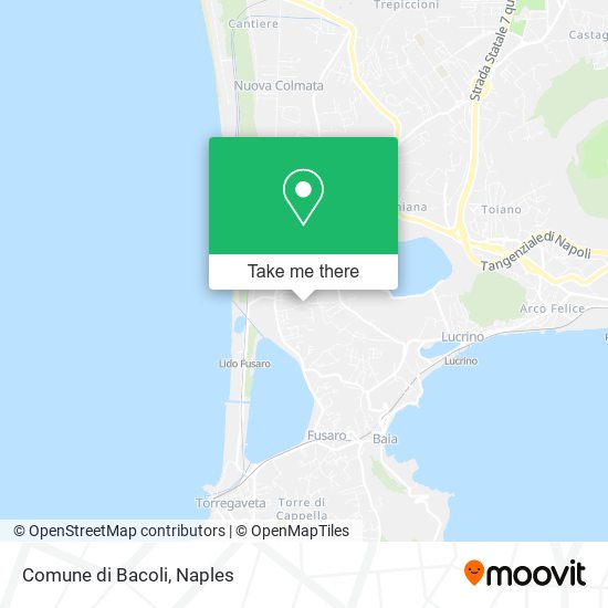 Comune di Bacoli map