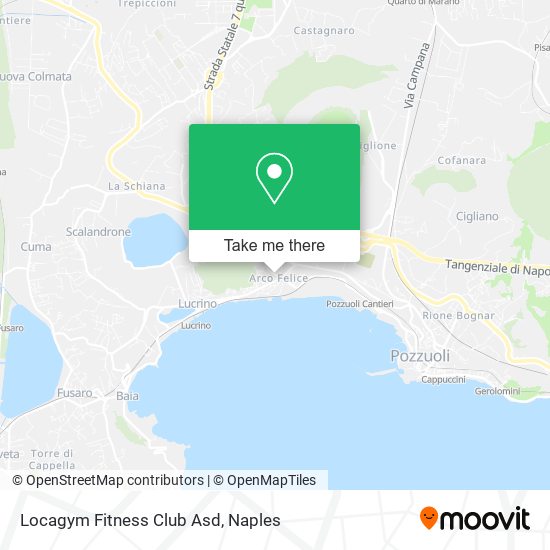 Locagym Fitness Club Asd map