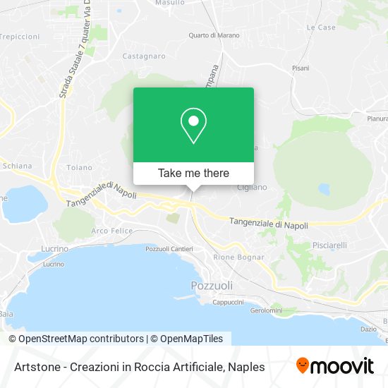 Artstone - Creazioni in Roccia Artificiale map