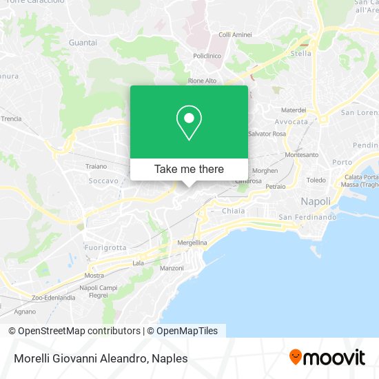 Morelli Giovanni Aleandro map