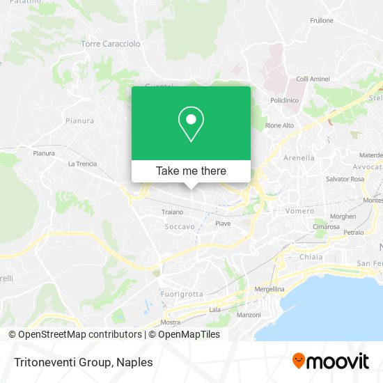 Tritoneventi Group map