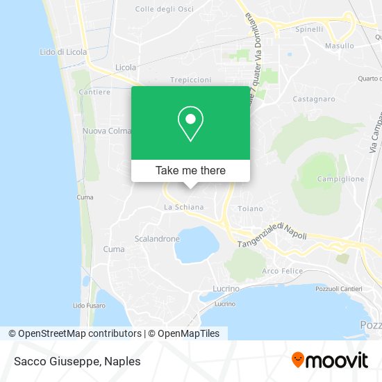 Sacco Giuseppe map