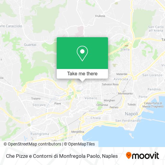 Che Pizze e Contorni di Monfregola Paolo map