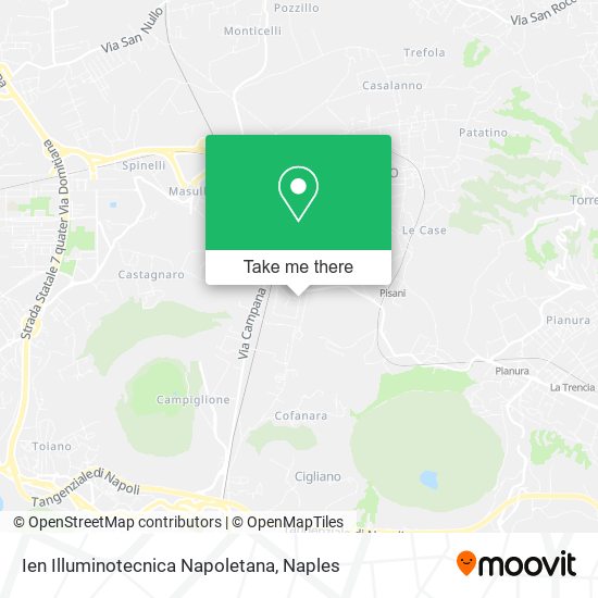 Ien Illuminotecnica Napoletana map