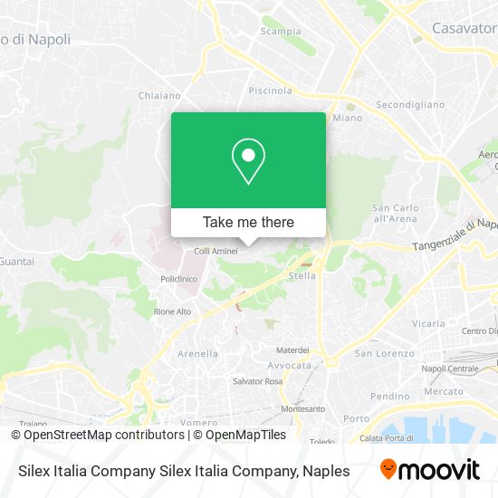 Silex Italia Company Silex Italia Company map