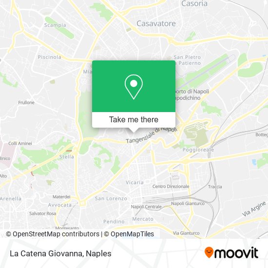La Catena Giovanna map