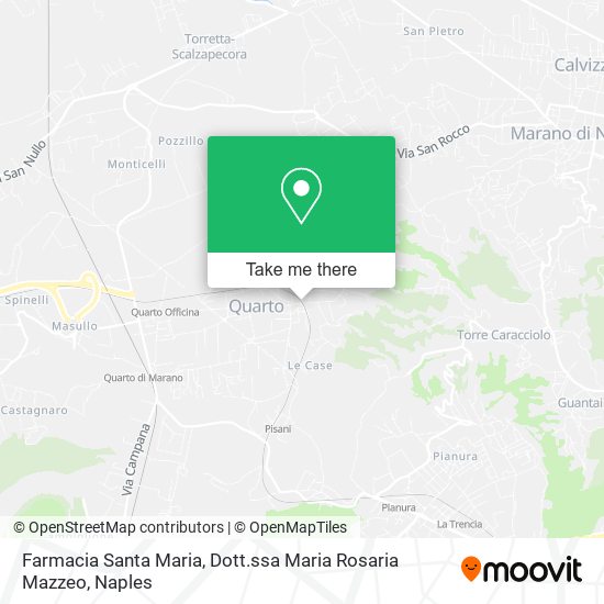 Farmacia Santa Maria, Dott.ssa Maria Rosaria Mazzeo map