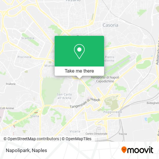 Napolipark map