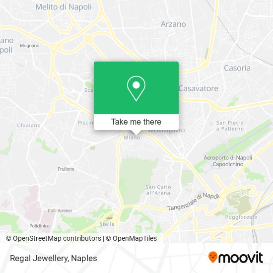 Regal Jewellery map