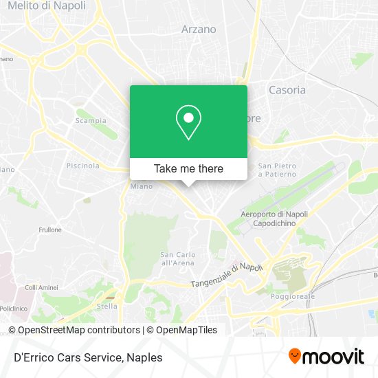 D'Errico Cars Service map