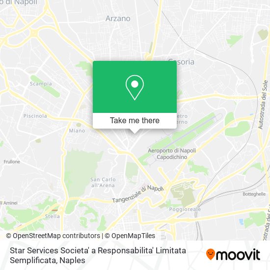 Star Services Societa' a Responsabilita' Limitata Semplificata map