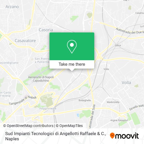 Sud Impianti Tecnologici di Angellotti Raffaele & C. map