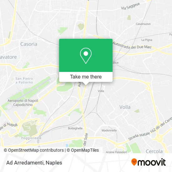 Ad Arredamenti map