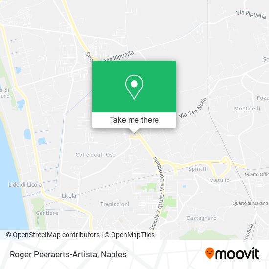 Roger Peeraerts-Artista map