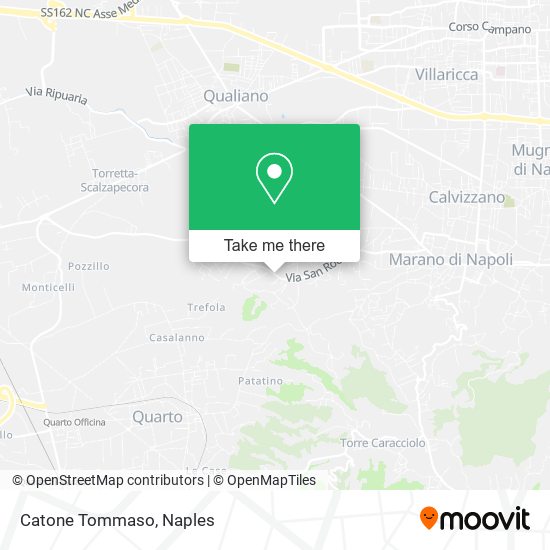 Catone Tommaso map