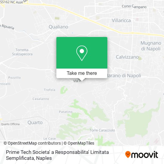 Prime Tech Societa' a Responsabilita' Limitata Semplificata map