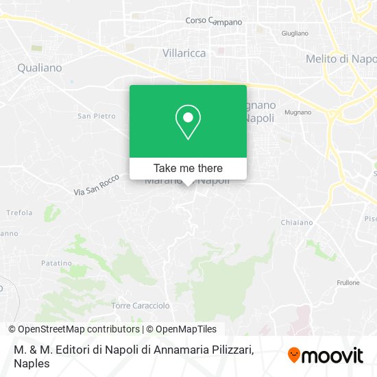 M. & M. Editori di Napoli di Annamaria Pilizzari map