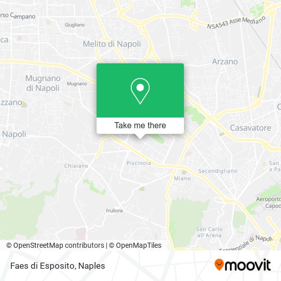 Faes di Esposito map