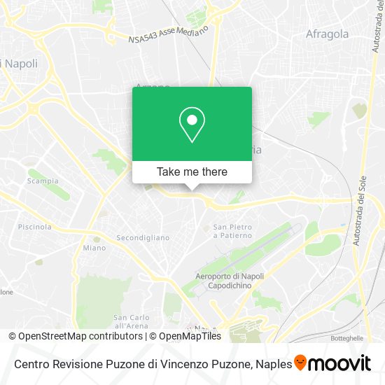Centro Revisione Puzone di Vincenzo Puzone map