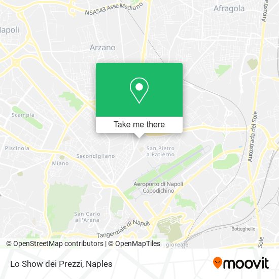 Lo Show dei Prezzi map