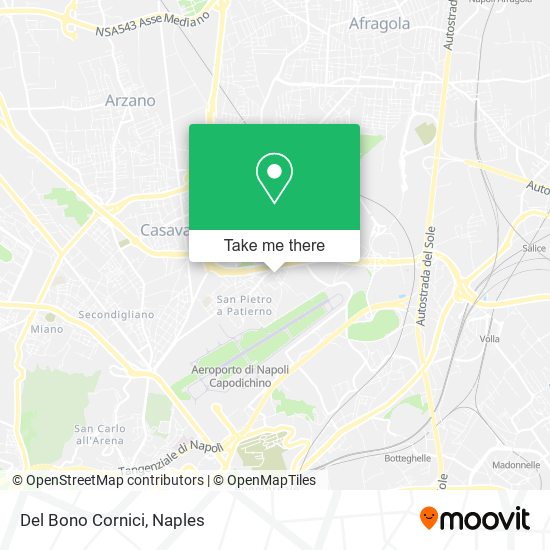 Del Bono Cornici map