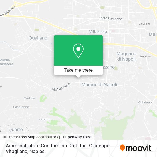 Amministratore Condominio Dott. Ing. Giuseppe Vitagliano map