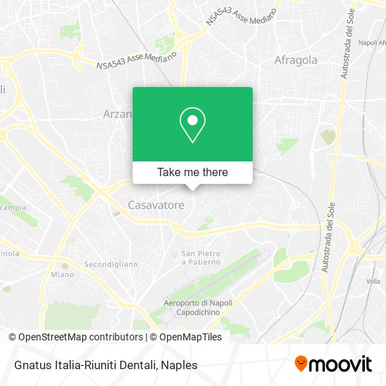 Gnatus Italia-Riuniti Dentali map