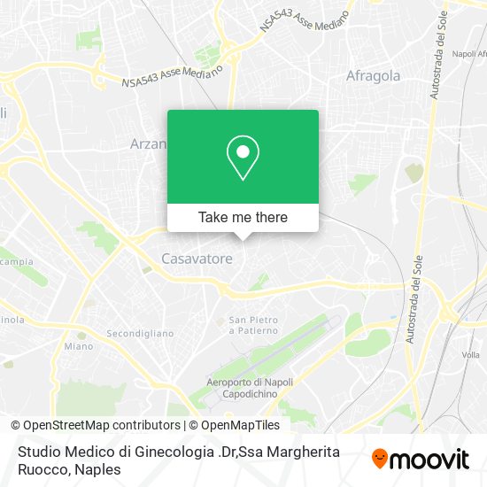 Studio Medico di Ginecologia .Dr,Ssa Margherita Ruocco map