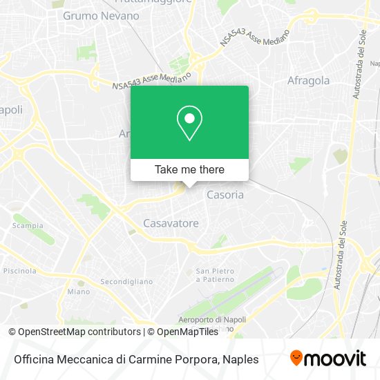Officina Meccanica di Carmine Porpora map