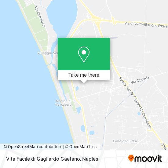 Vita Facile di Gagliardo Gaetano map