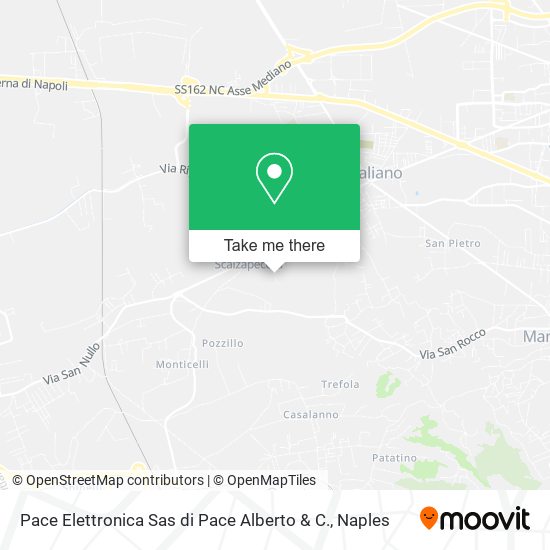 Pace Elettronica Sas di Pace Alberto & C. map