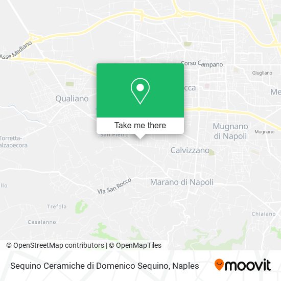 Sequino Ceramiche di Domenico Sequino map