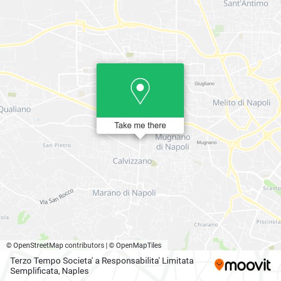 Terzo Tempo Societa' a Responsabilita' Limitata Semplificata map