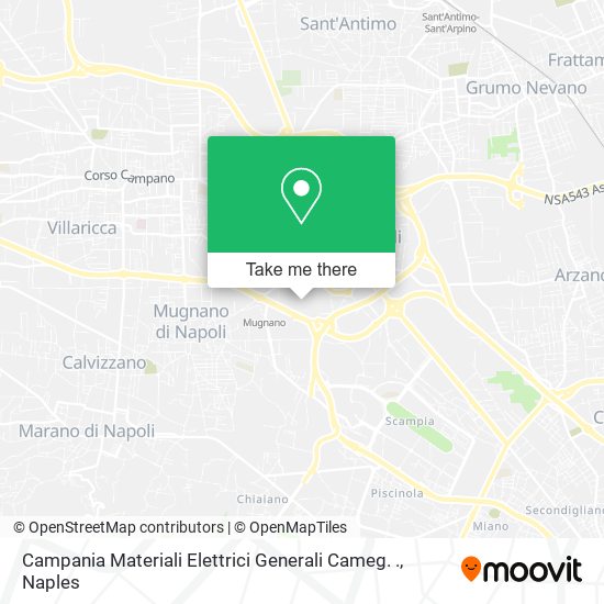 Campania Materiali Elettrici Generali Cameg. . map