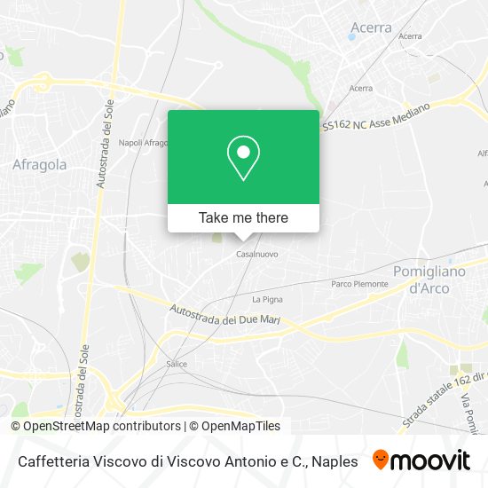 Caffetteria Viscovo di Viscovo Antonio e C. map