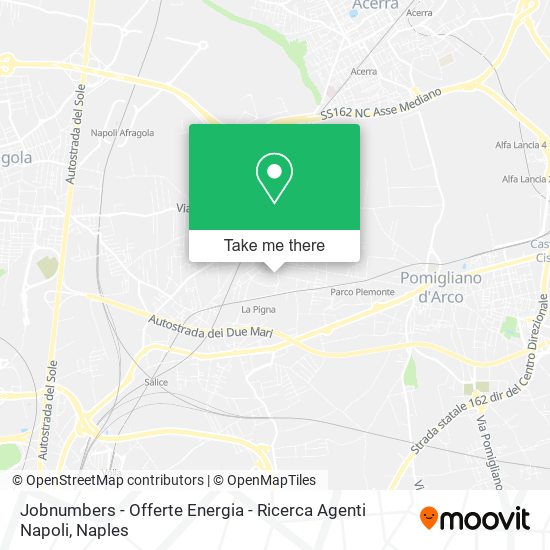 Jobnumbers - Offerte Energia - Ricerca Agenti Napoli map