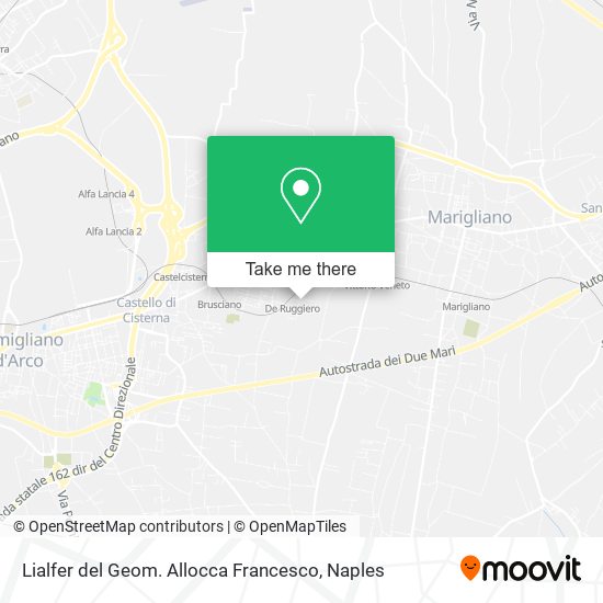 Lialfer del Geom. Allocca Francesco map