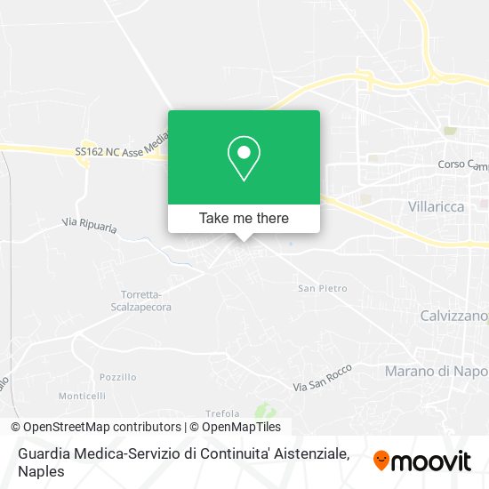 Guardia Medica-Servizio di Continuita' Aistenziale map