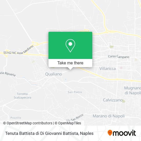 Tenuta Battista di Di Giovanni Battista map