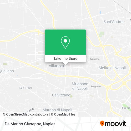 De Marino Giuseppe map