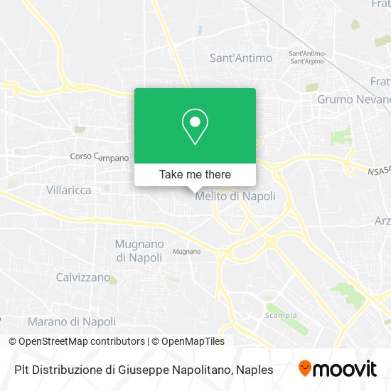 Plt Distribuzione di Giuseppe Napolitano map