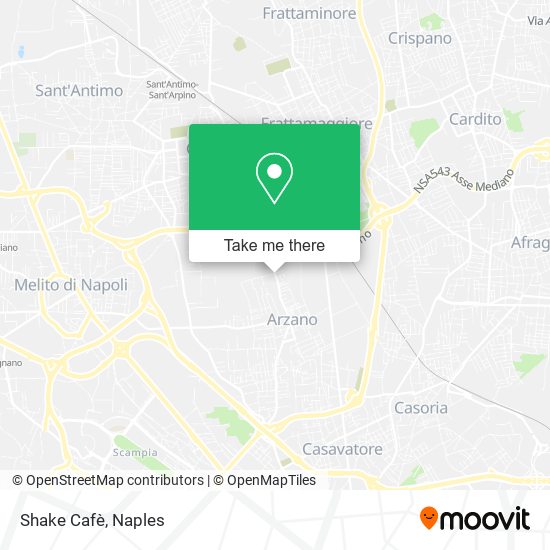 Shake Cafè map